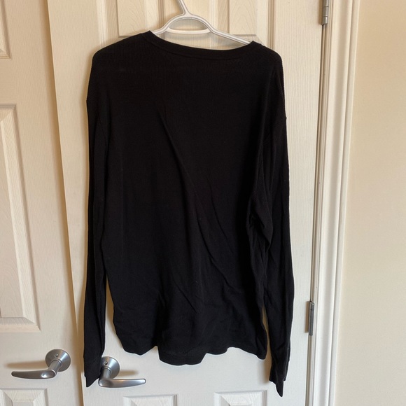 Old Navy soft wash 1/4 button up long sleeve shirt - Picture 3 of 3